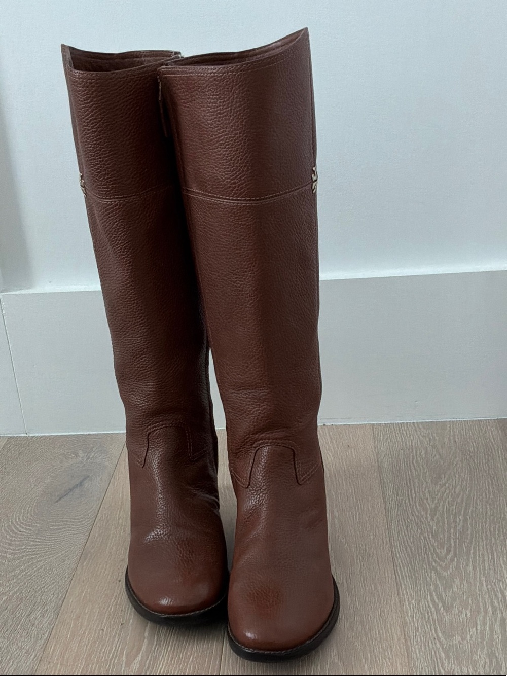 Tory Burch Tall Brown Leather